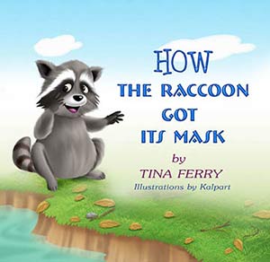 Raccoon-mask-animal-story-children-book-kalpart-tina-ferry-bedtime