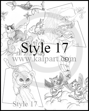 www.kalpart.com Storybook-Illustrations-Children-Kids-wild-cat-cobra-snake-panther